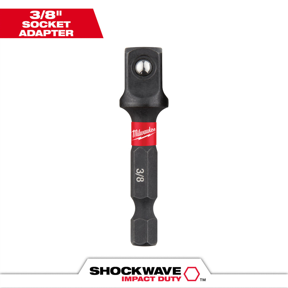Milwaukee 48-32-5031, SHOCKWAVE 3/8" Drive Impact Socket ADAPTER