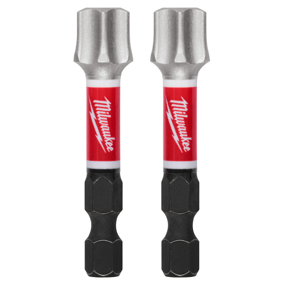 Milwaukee 48-32-6004, SHOCKWAVE™ Impact Duty 2" T55 Impact Bits 2PK