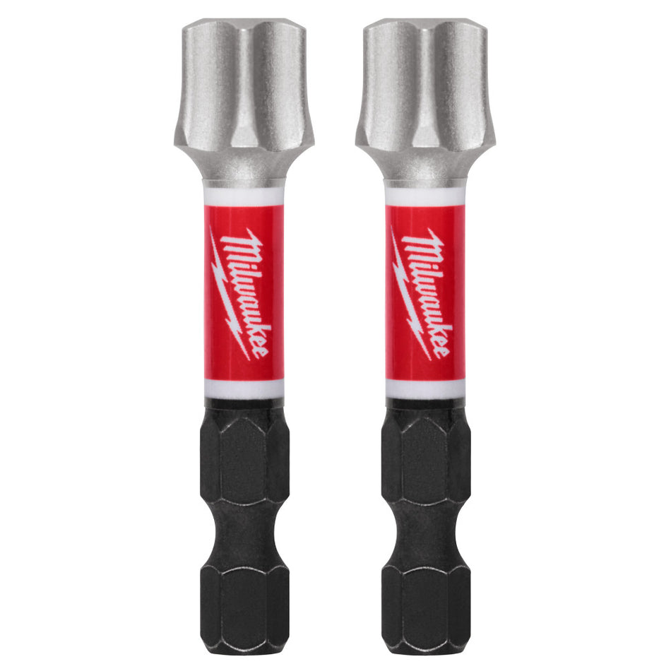 Milwaukee 48-32-6004, SHOCKWAVE™ Impact Duty 2" T55 Impact Bits 2PK