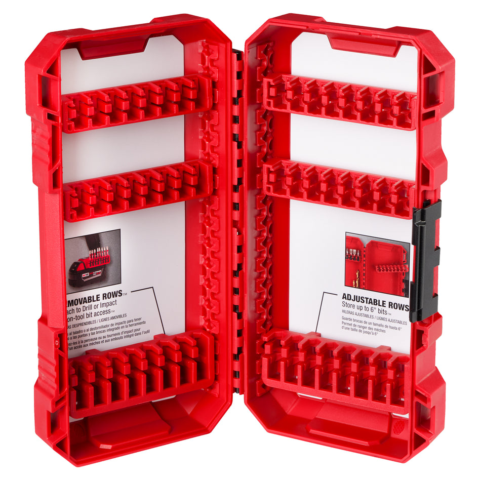 Milwaukee 48-32-9921, Customizable Medium Case for Impact Driver Accessories