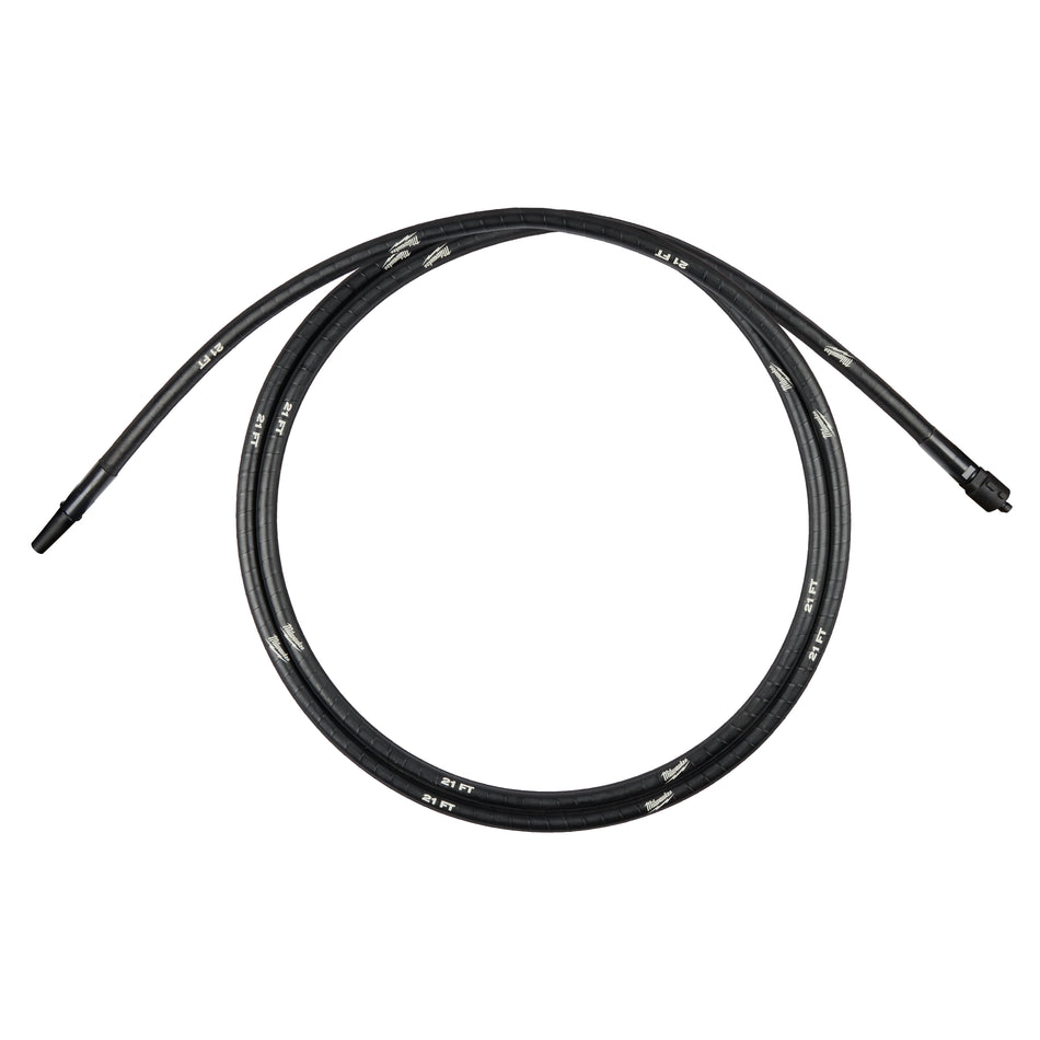 Milwaukee 48-37-7021, 21 ft Concrete Vibrator Shaft