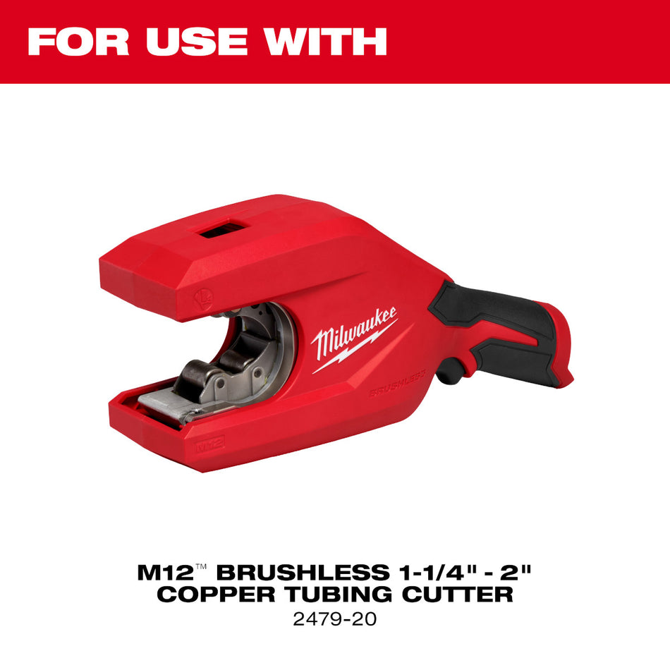 Milwaukee 48-38-4257, Replacement Wheel for M12™ Brushless 1-1/4" - 2" Copper Tubing Cutter (2 PK)