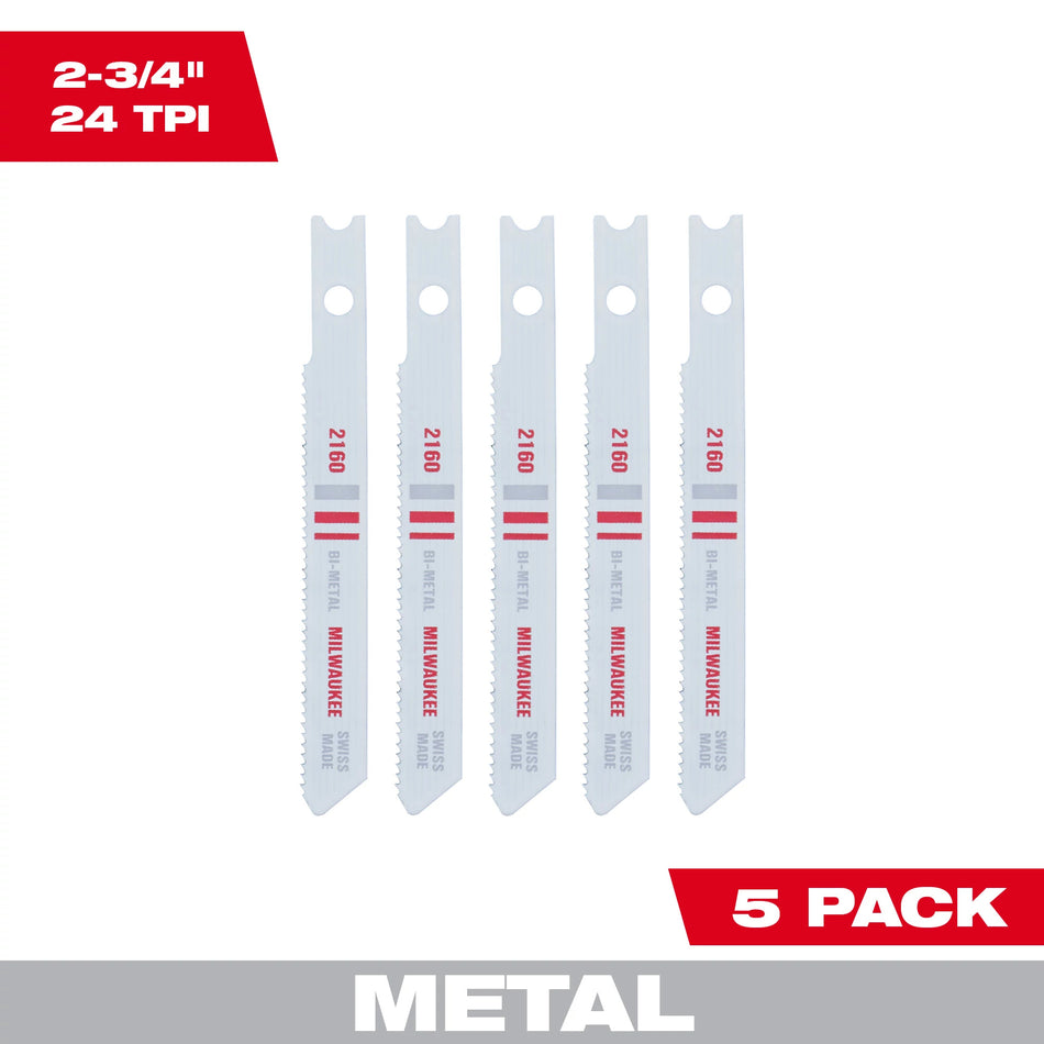 Milwaukee 48-42-2160, JIG SAW BL METAL 24T 2-3/4L(5)