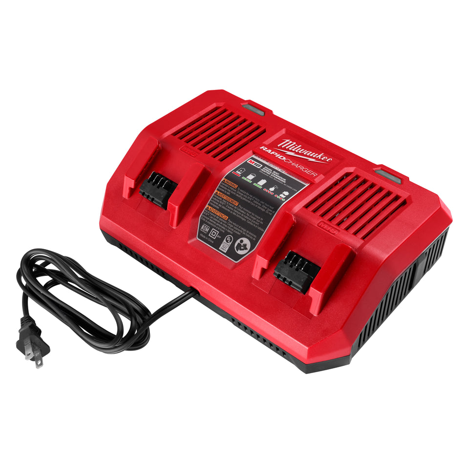 Milwaukee 48-59-1802, M18 Dual Bay Simultaneous Rapid Charger