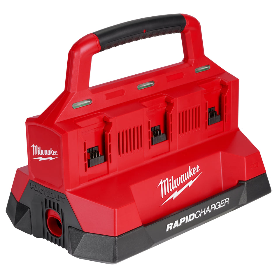 Milwaukee 48-59-1809, M18 PACKOUT Six Bay Rapid Charger
