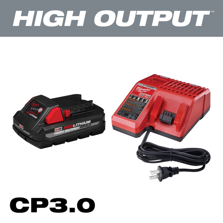 Milwaukee 48-59-1835, M18 CP3.0 High Output Starter Kit