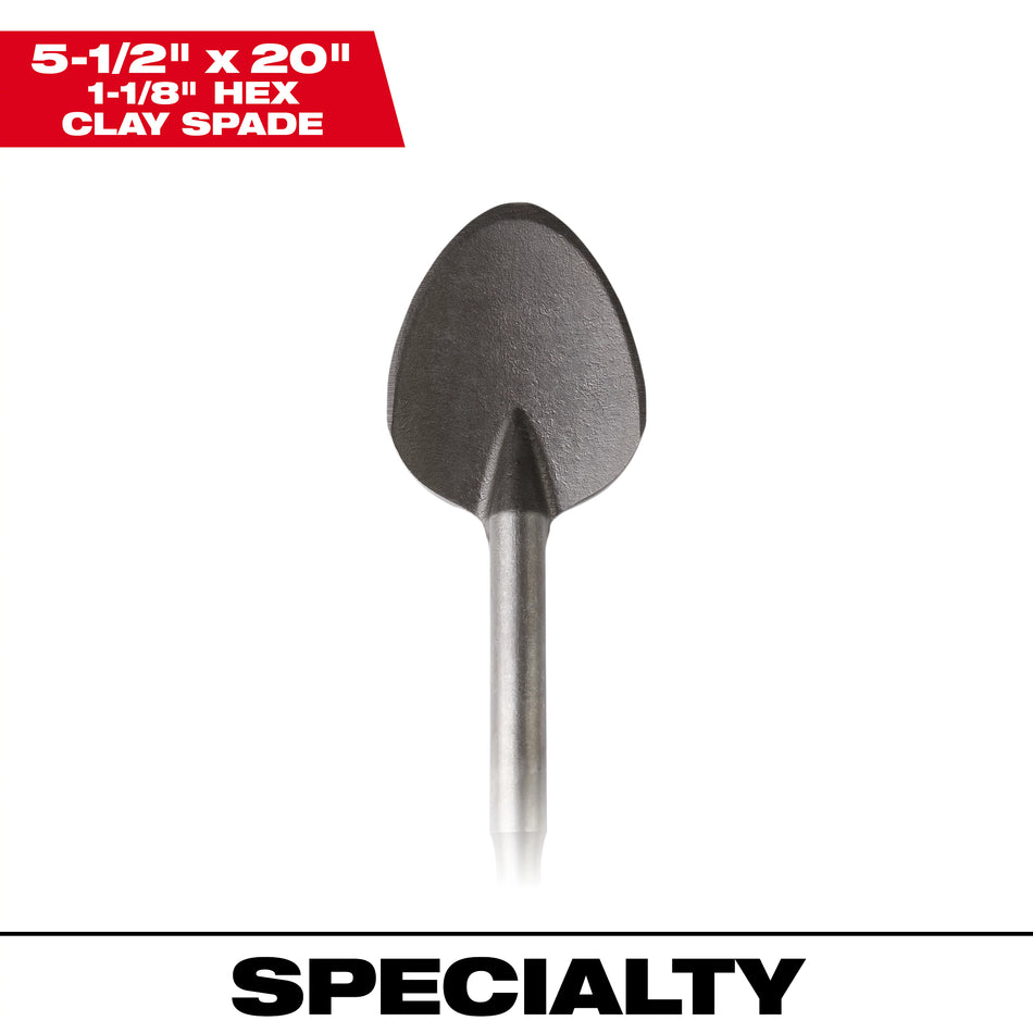 Milwaukee 48-62-4030, 20" Clay Spade