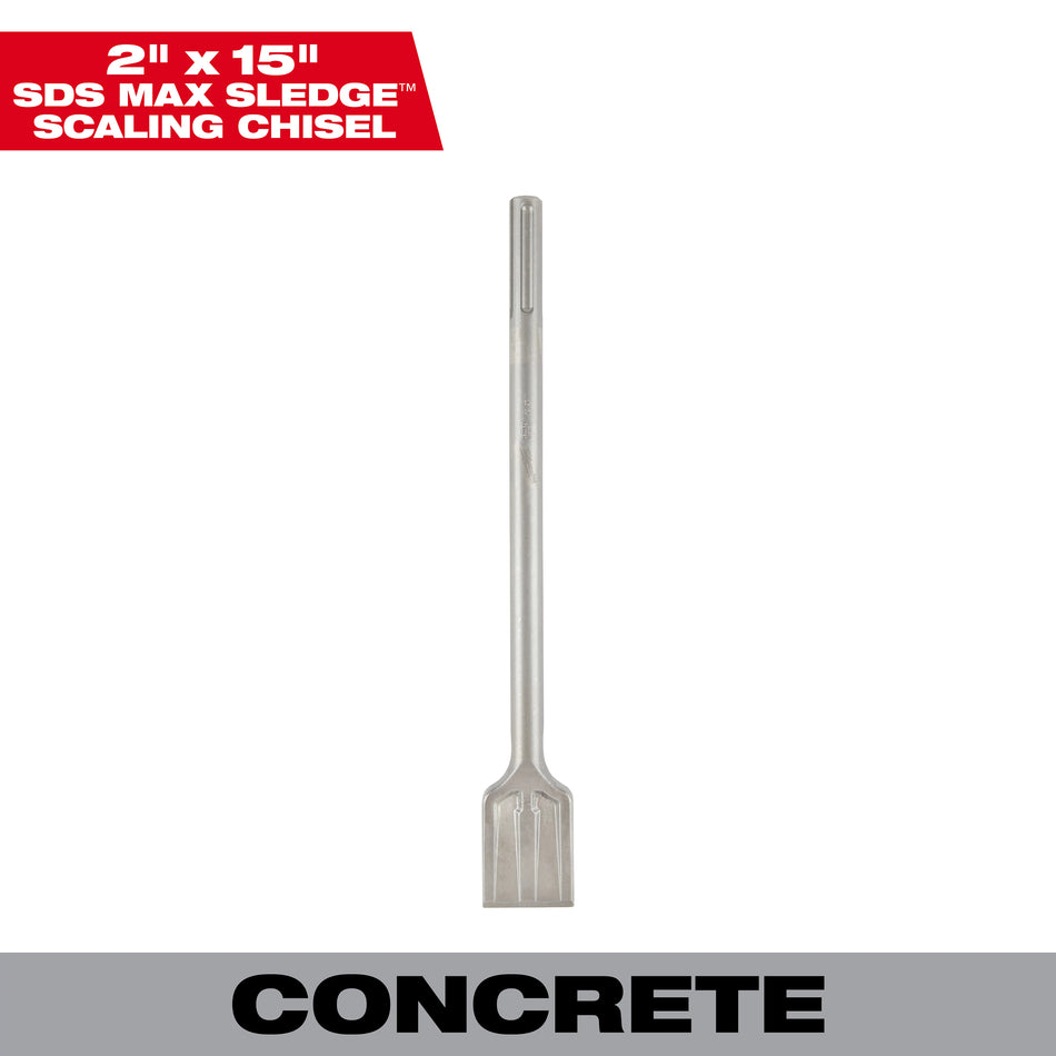 Milwaukee 48-62-4084, SDS-MAX SLEDGE 2'' Scaling Chisel