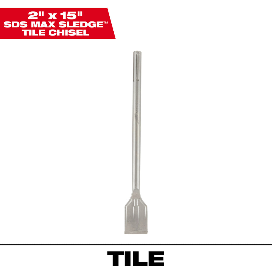 Milwaukee 48-62-4258, SDS-MAX SLEDGE 2''Tile Chisel