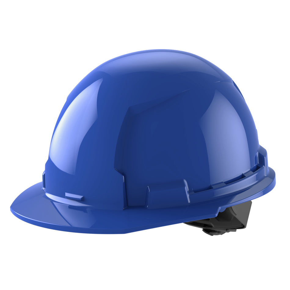 Milwaukee 48-73-1104, BOLT™ Blue Front Brim Hard Hat w/4pt Ratcheting Suspension (USA) - Type 1, Class E