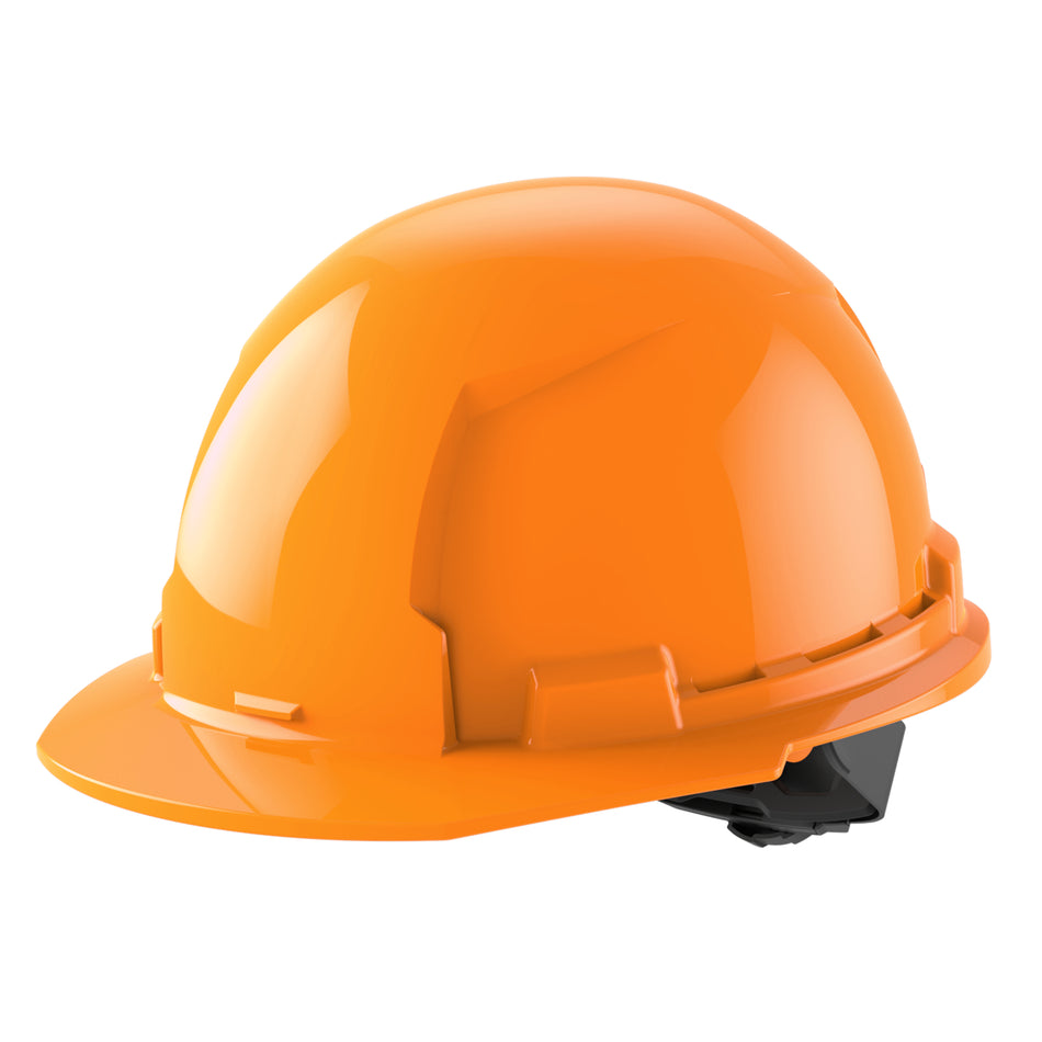 Milwaukee 48-73-1112, BOLT™ Orange Front Brim Hard Hat w/4pt Ratcheting Suspension (USA) - Type 1, Class E