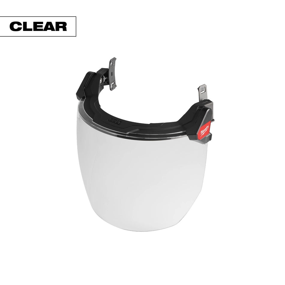 Milwaukee 48-73-1420, BOLT™ Full Face Shield - Clear Dual Coat Lens (Compatible with Milwaukee® Safety Helmets & Hard Hats)