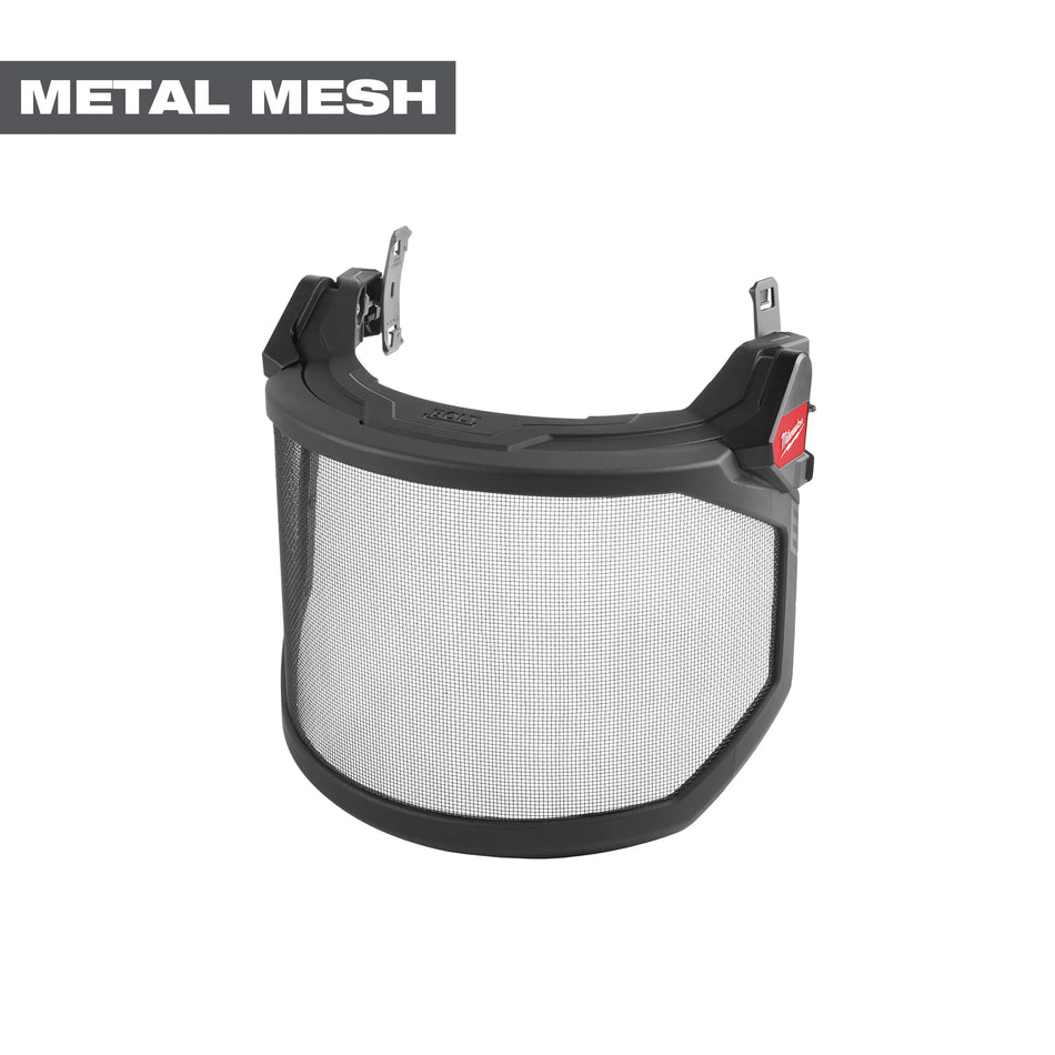 Milwaukee 48-73-1430, BOLT™ Full Face Shield - Metal Mesh (Compatible with Milwaukee® Safety Helmets & Hard Hats)