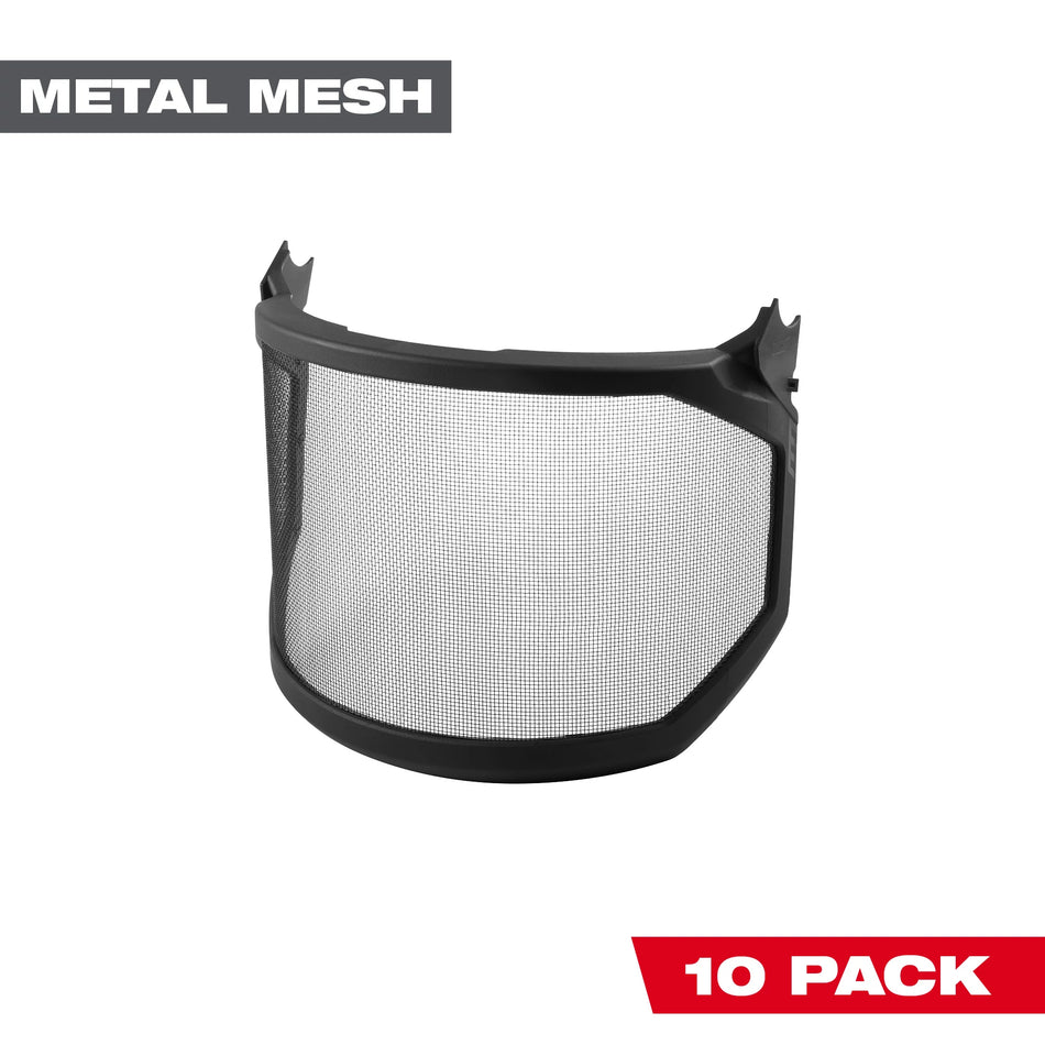 Milwaukee 48-73-1433, 10pk Mesh Shield Replacement (Helmet & Hard Hat Mount)