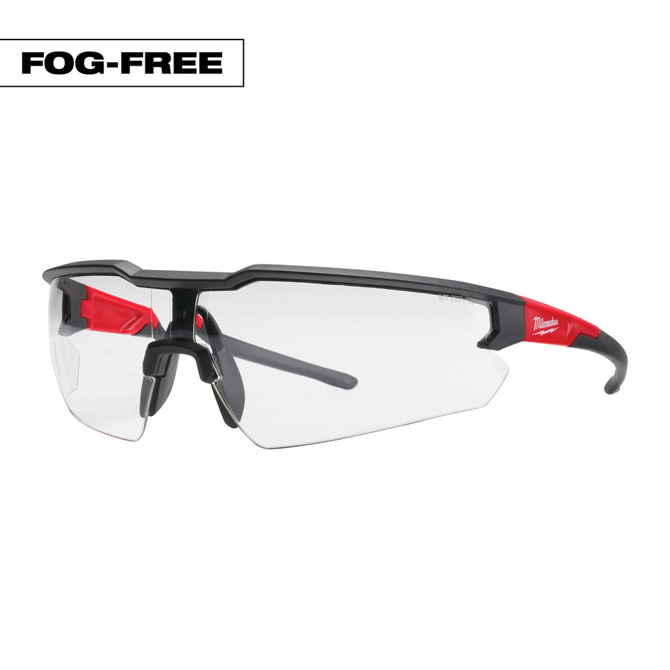 Milwaukee 48-73-2012, Safety Glasses - Clear Fog-Free Lenses