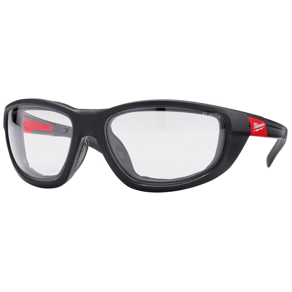Milwaukee 48-73-2040, Clear High Performance Safety Glasses with Gasket