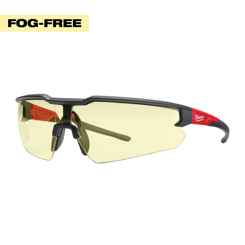 Milwaukee 48-73-2102, Safety Glasses - Yellow Fog-Free Lenses