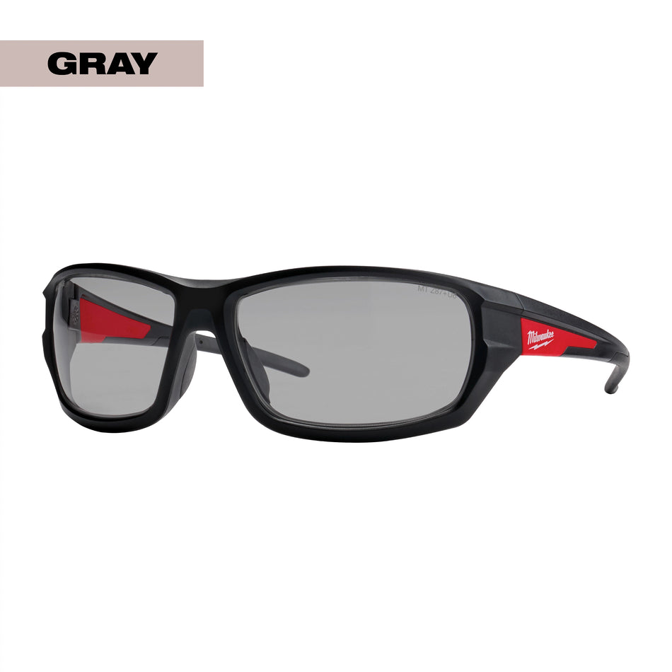 Milwaukee 48-73-2125, Performance Safety Glasses - Gray Fog-Free Lenses