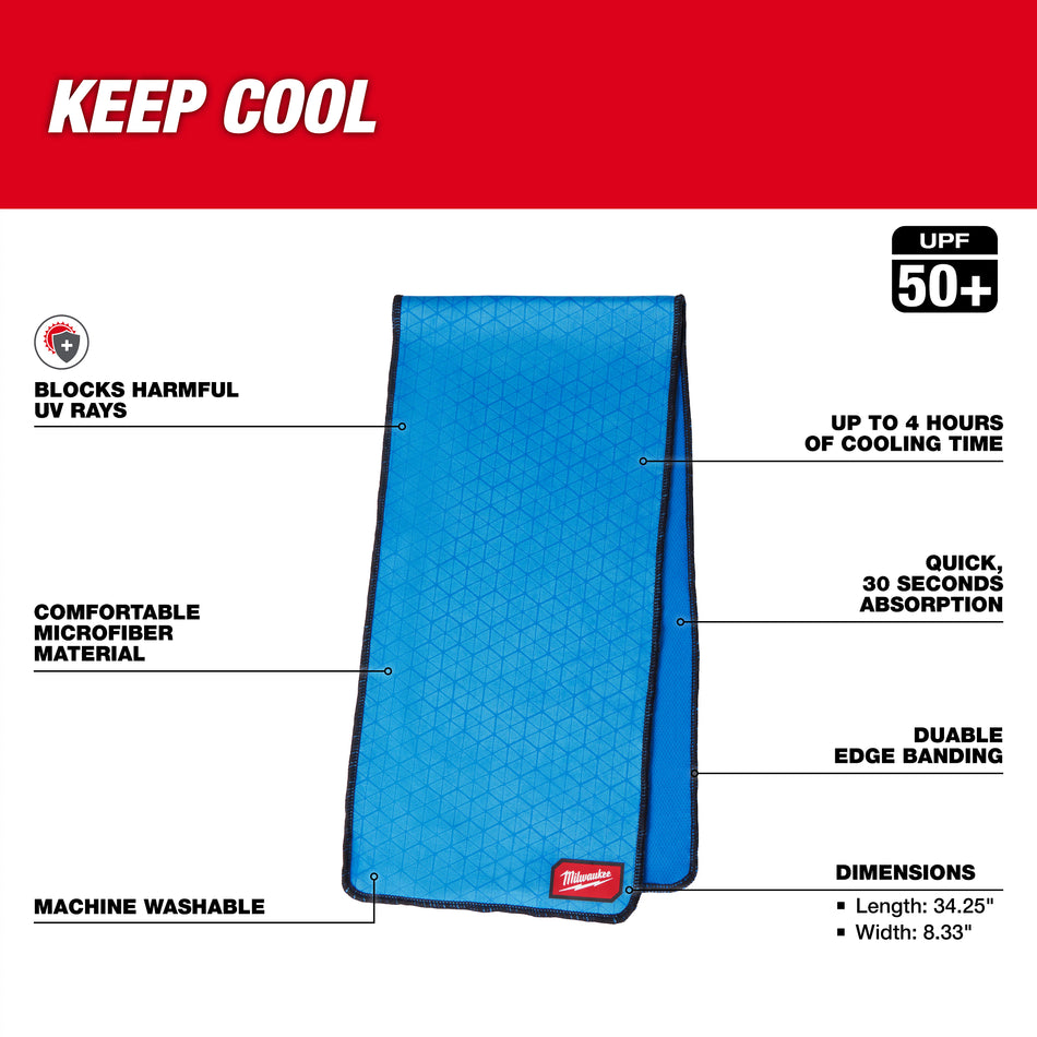 Milwaukee 48-73-4541B, Cooling Towel (10 Pack)