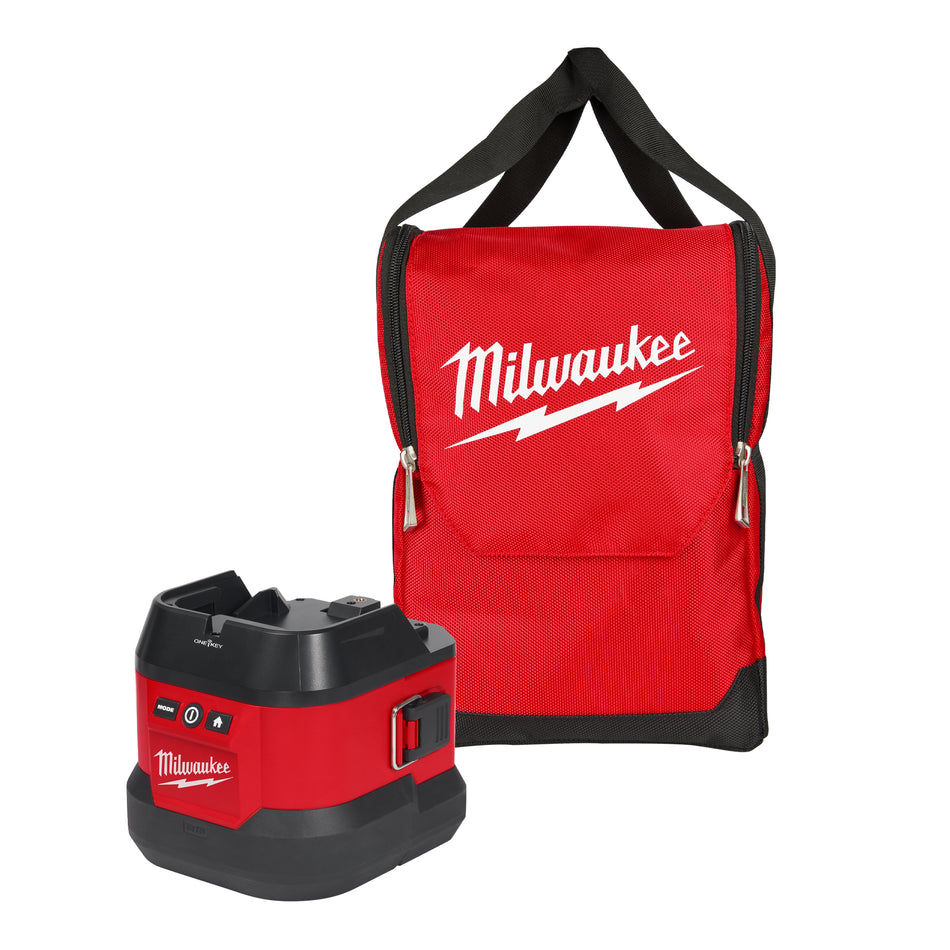 Milwaukee 49-16-2123B, M18 Utility Remote Control Search Light Portable Base w/ Carry Bag