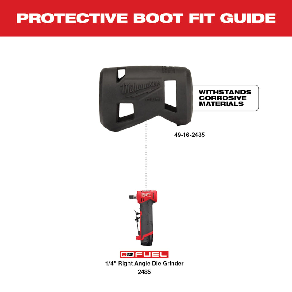 Milwaukee 49-16-2485, M12 FUEL Right Angle Die Grinder Protective Boot
