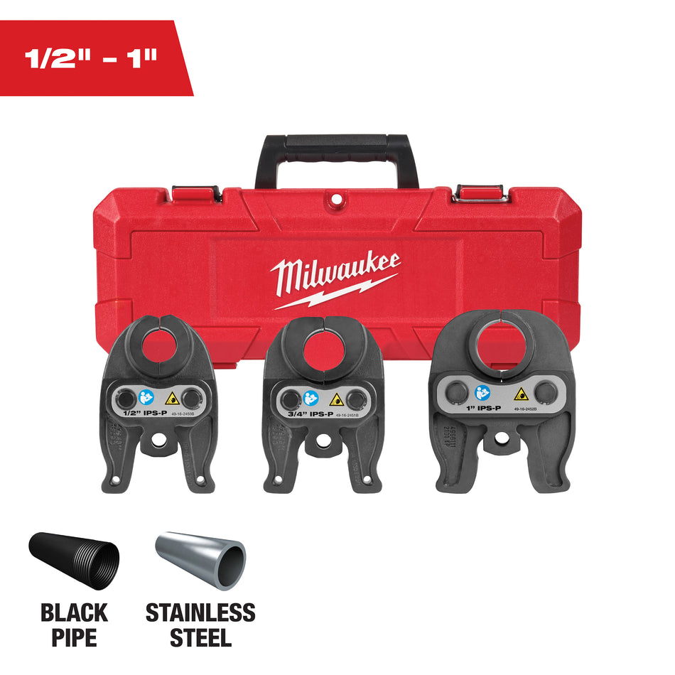 Milwaukee 49-16-2496, 1/2"-1" IPS-P Press Jaw Kit For M12™ FORCELOGIC™ Press Tool