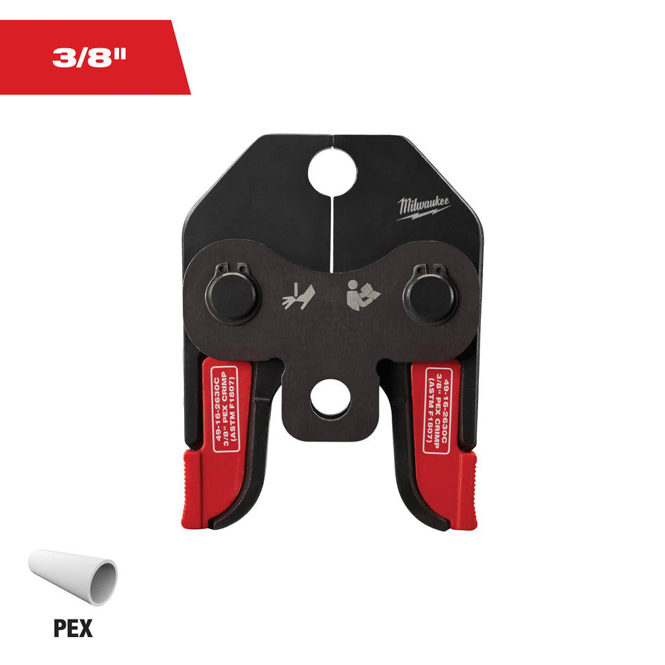 Milwaukee 49-16-2630C, M18™ 3/8" PEX Crimp Jaw for M18™ Short Throw Press Tool