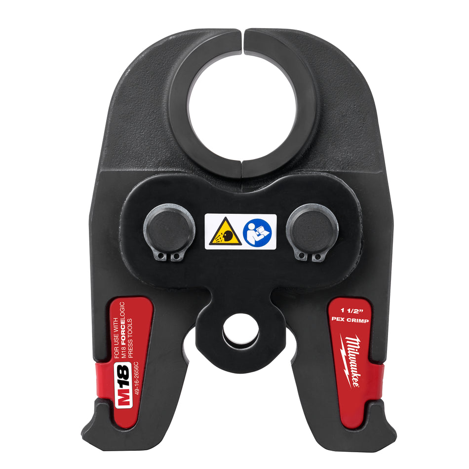 Milwaukee 49-16-2656C, 1-1/2" PEX Crimp (F1807) Jaw for M18â„¢ FORCE LOGICâ„¢ Press Tools