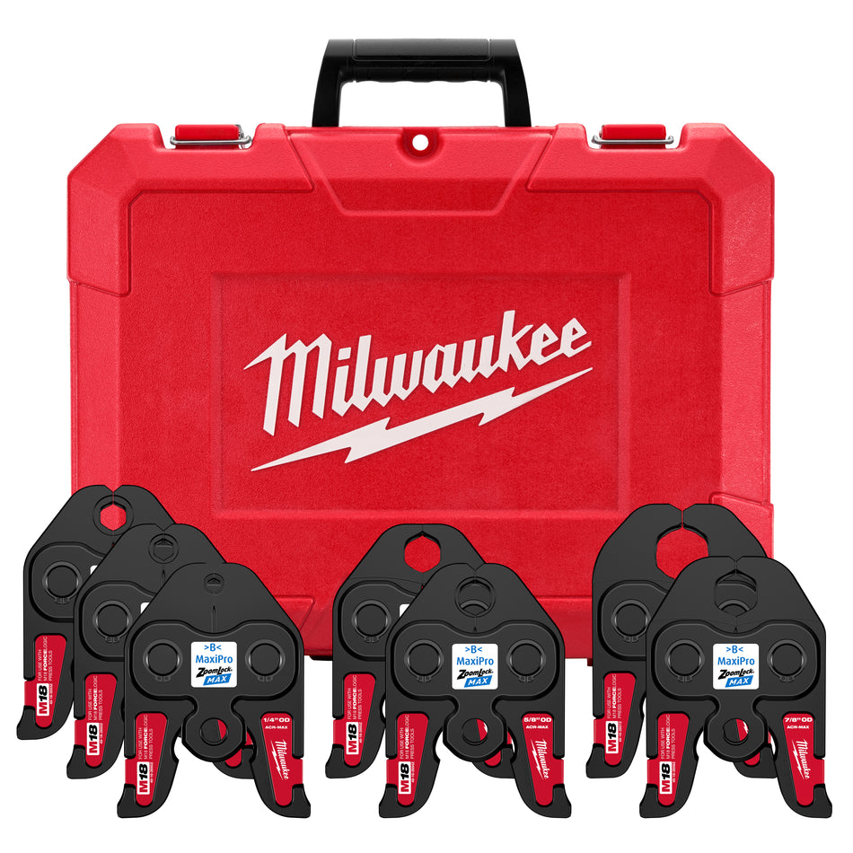 Milwaukee 49-16-2662Z, ¼”- 1-1/8” ZoomLock® MAX Press Jaw Kit for M18™ FORCE LOGIC™ Press Tools