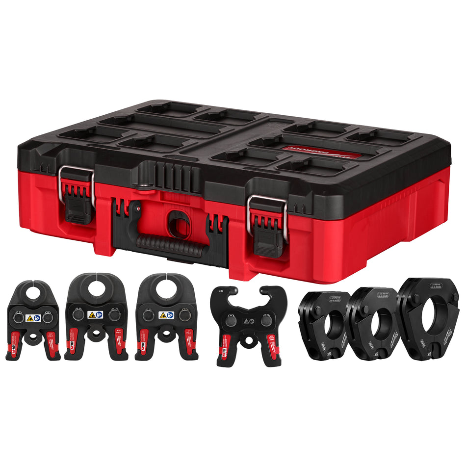 Milwaukee 49-16-2683, 1/2" - 2" IPS-P Jaw & Pivoting Ring Kit for M18 FORCE LOGIC Press Tools