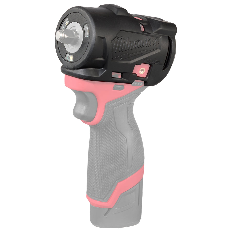 Milwaukee 49-16-3049, M12 FUEL™ 1/4" & 3/8" Subcompact Impact Wrench w/ Friction Ring Protective Boot
