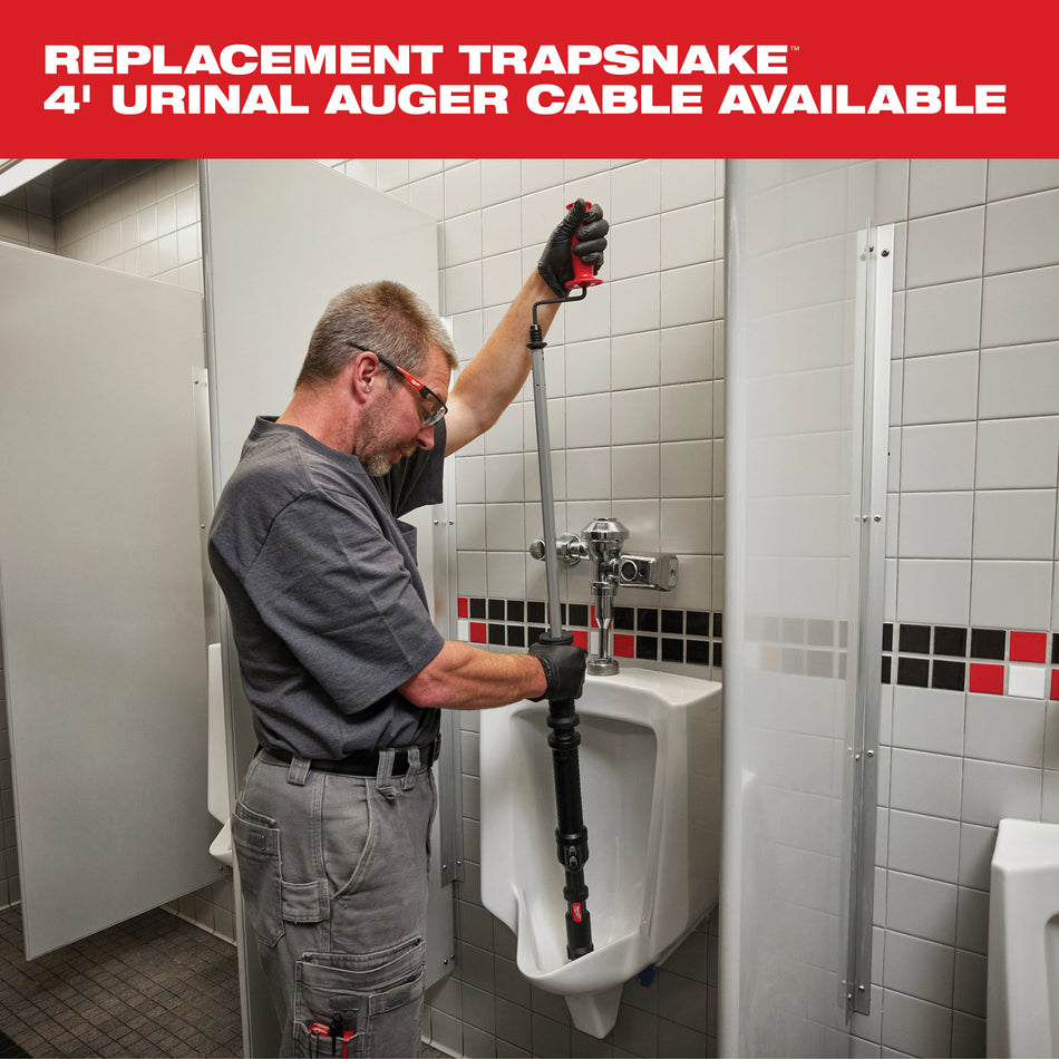 Milwaukee 49-16-3574, TRAPSNAKE™ 4' Urinal Auger