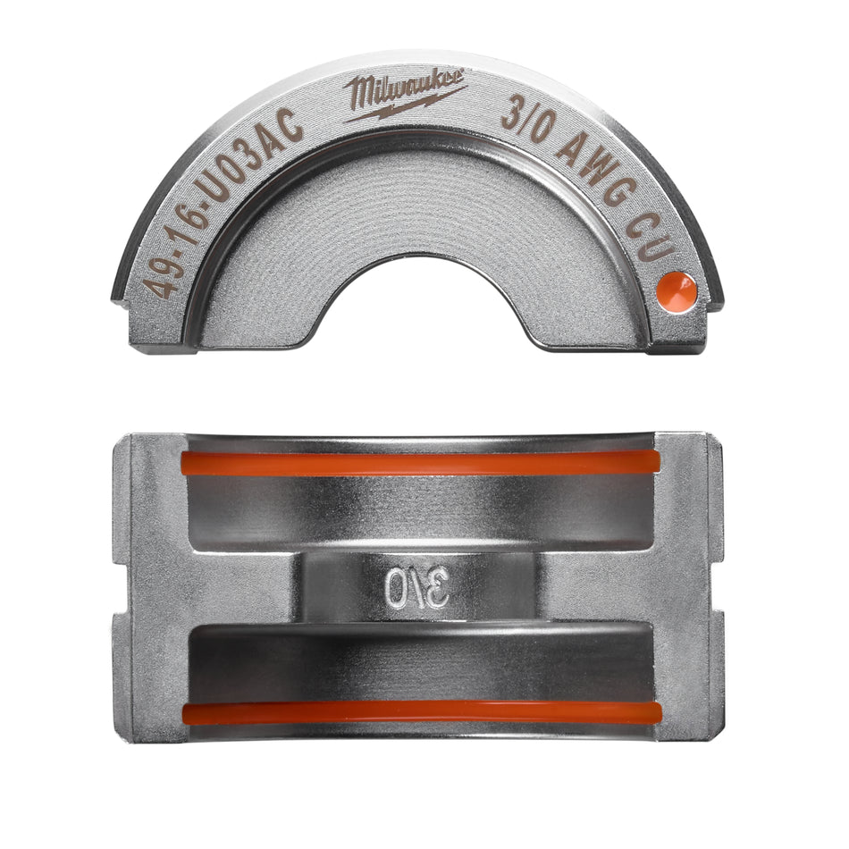 Milwaukee 49-16-U03AC, 3/0 Copper U Style Die