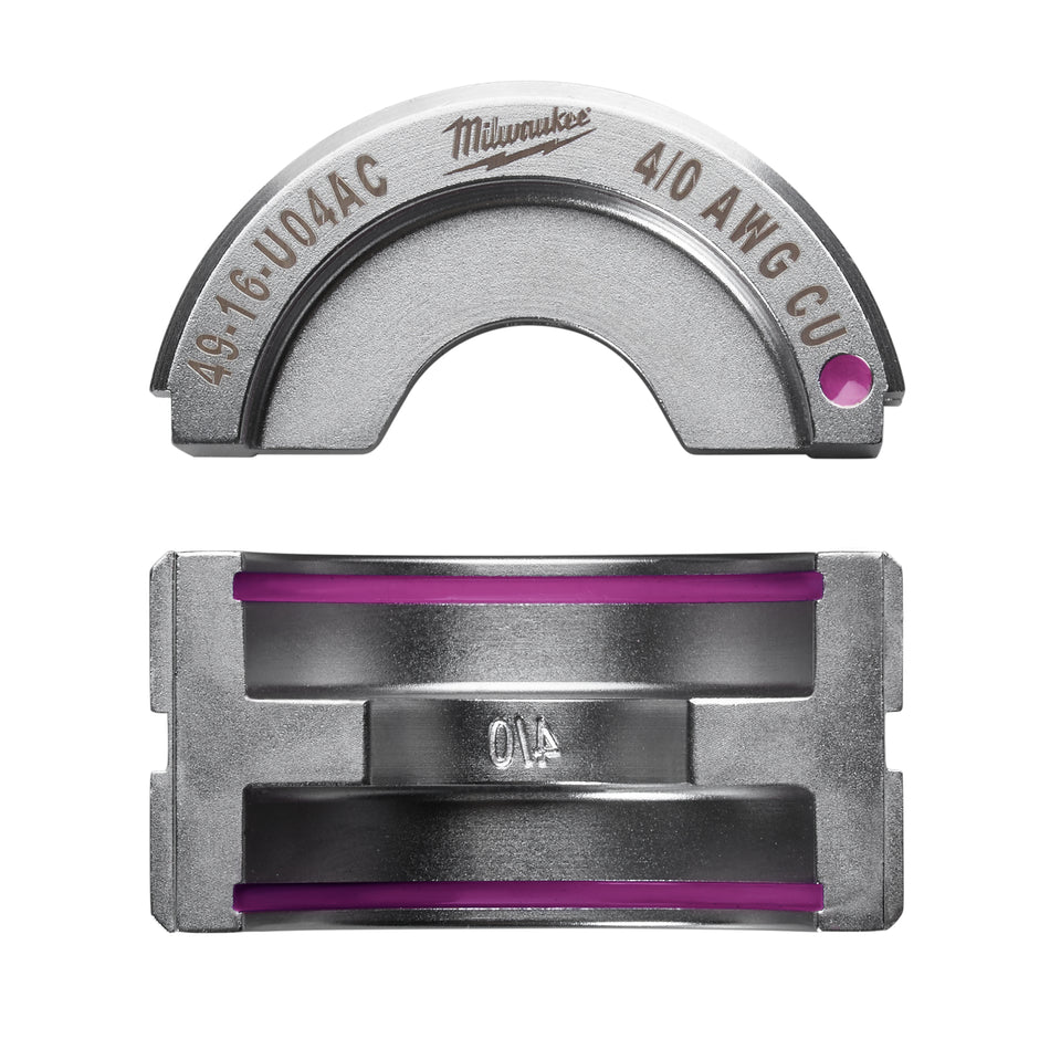 Milwaukee 49-16-U04AC, 4/0 Copper U Style Die