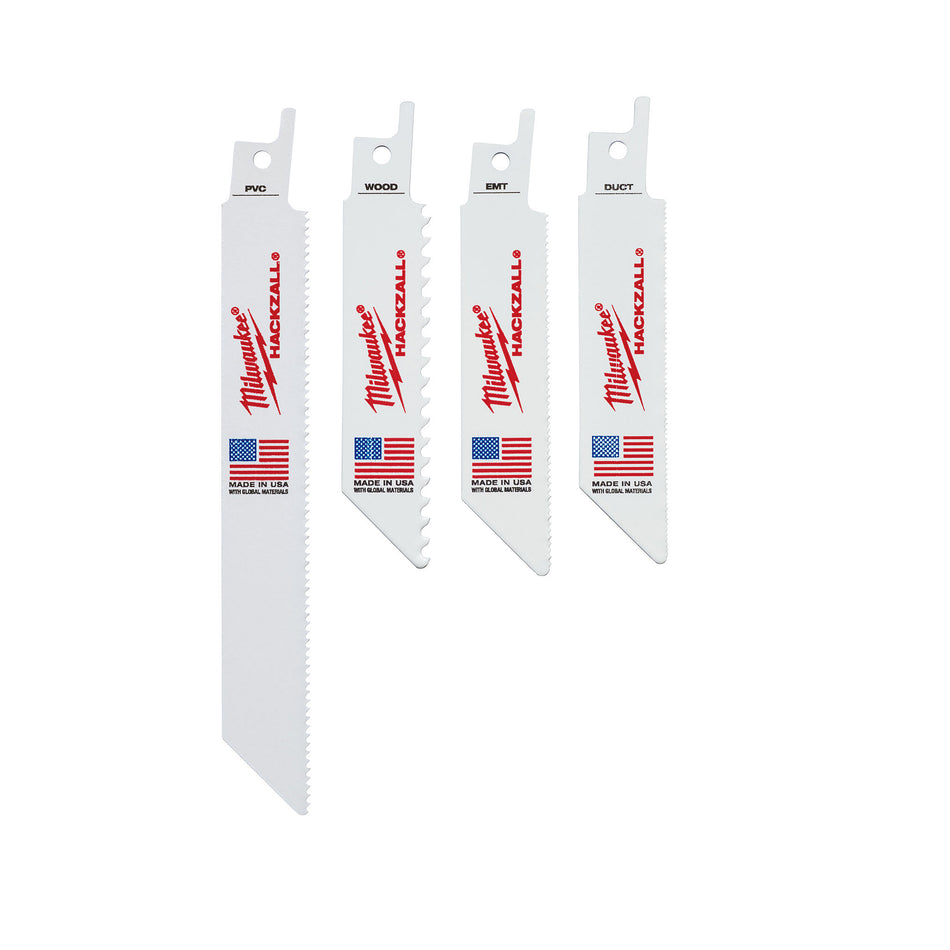 Milwaukee 49-22-0220, 10 pc HACKZALL Blade Set