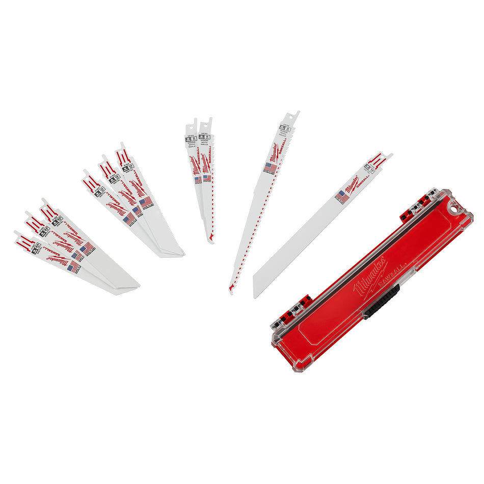 Milwaukee 49-22-1110, SAWZALL General Purpose 10pc Blade Set