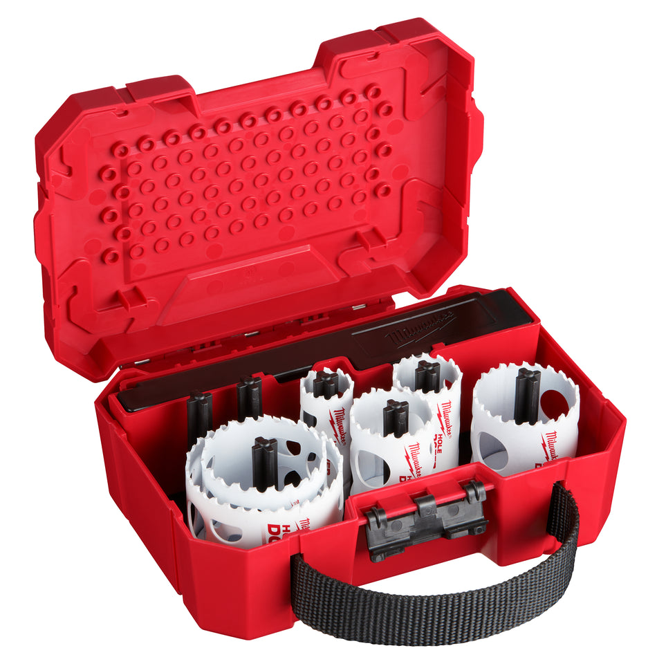 Milwaukee 49-22-4095, 10 pc Electricians Ice Hardened Hole Dozer Hole Saw Kit