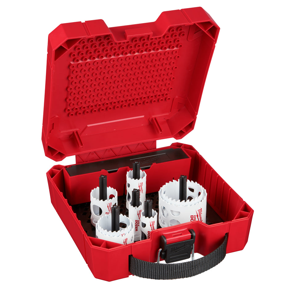 Milwaukee 49-22-4143, 12 pc HOLE DOZER Plumber Hole Saw Kit
