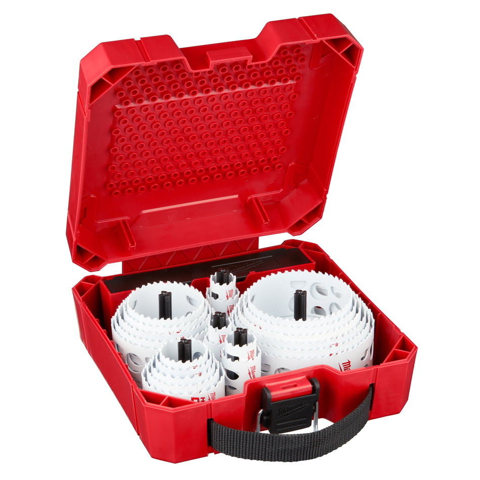 Milwaukee 49-22-4185, 28 pc All Purpose Professional Hole Dozer Hole Saw Kit