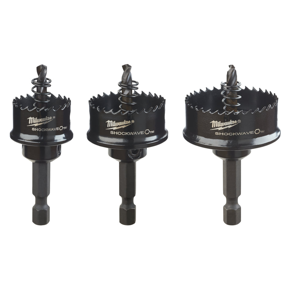 Milwaukee 49-22-4800, 3 pc Thin Wall Hole Saw Set