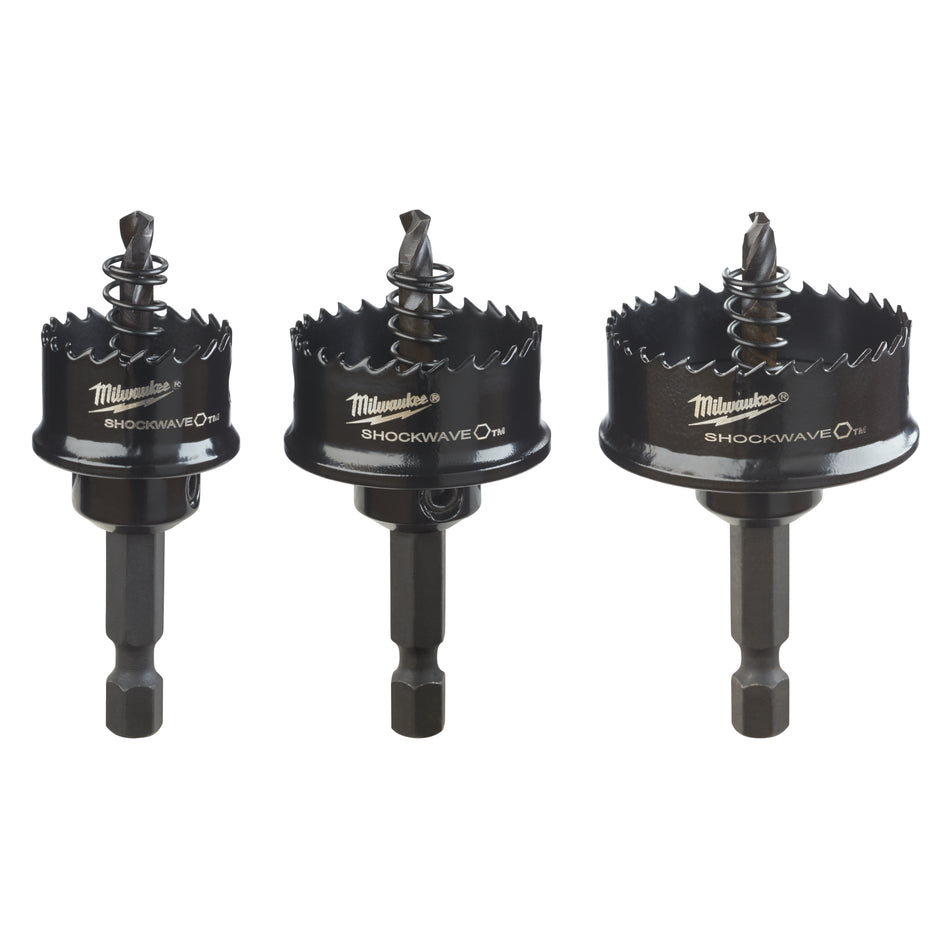 Milwaukee 49-22-4800, 3 pc Thin Wall Hole Saw Set