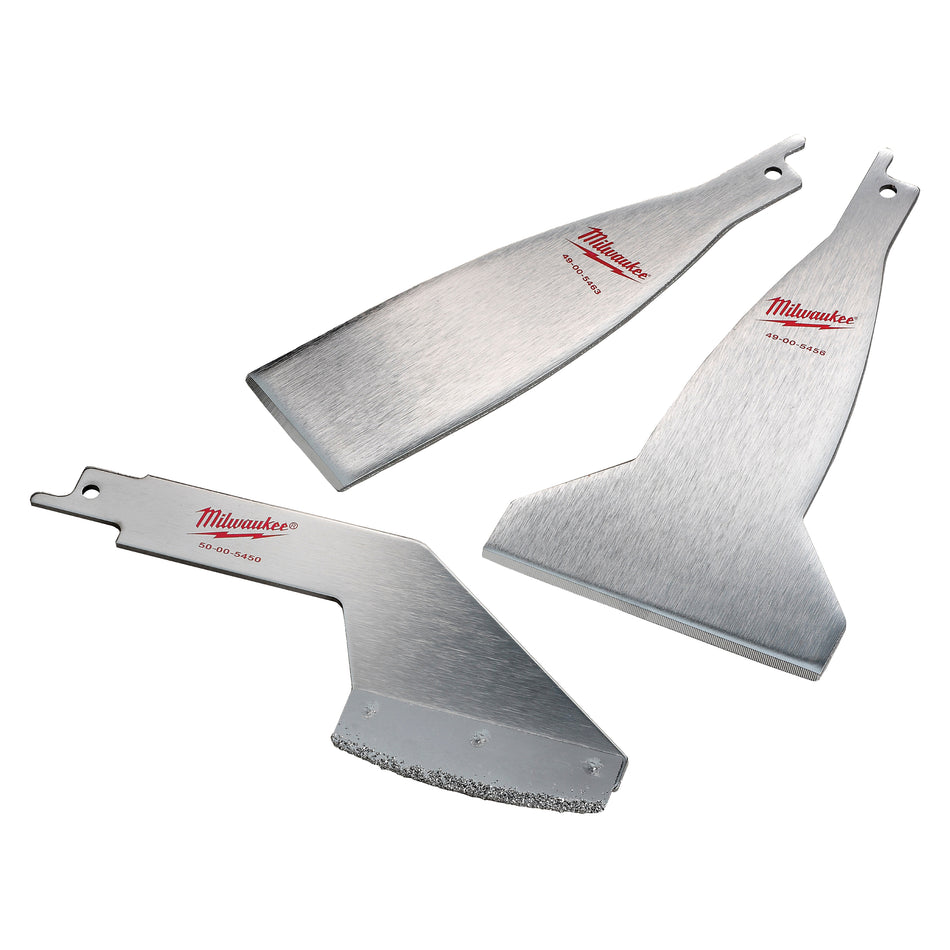 Milwaukee 49-22-5403, 3 pc Material Removal Blade Set
