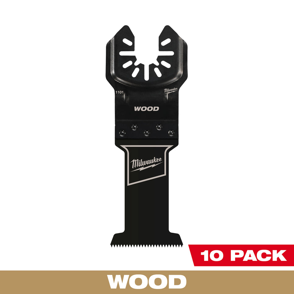 Milwaukee 49-25-1109, OPEN-LOK 1-3/8" HCS WOOD BLADES 10PK