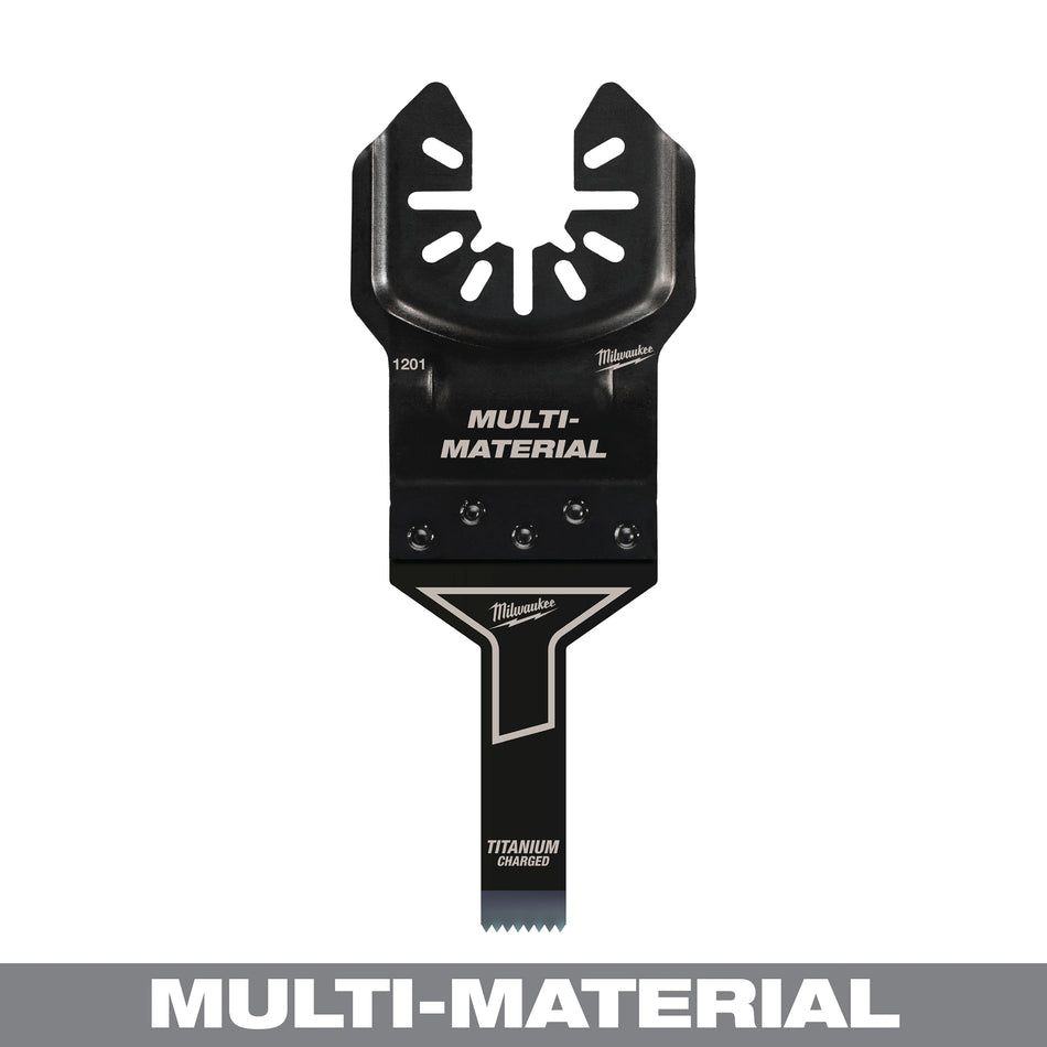 Milwaukee 49-25-1201, OPEN-LOK 3/8" TITANIUM ENHANCED BI-METAL MULTI-MATERIAL BLADE 1PK