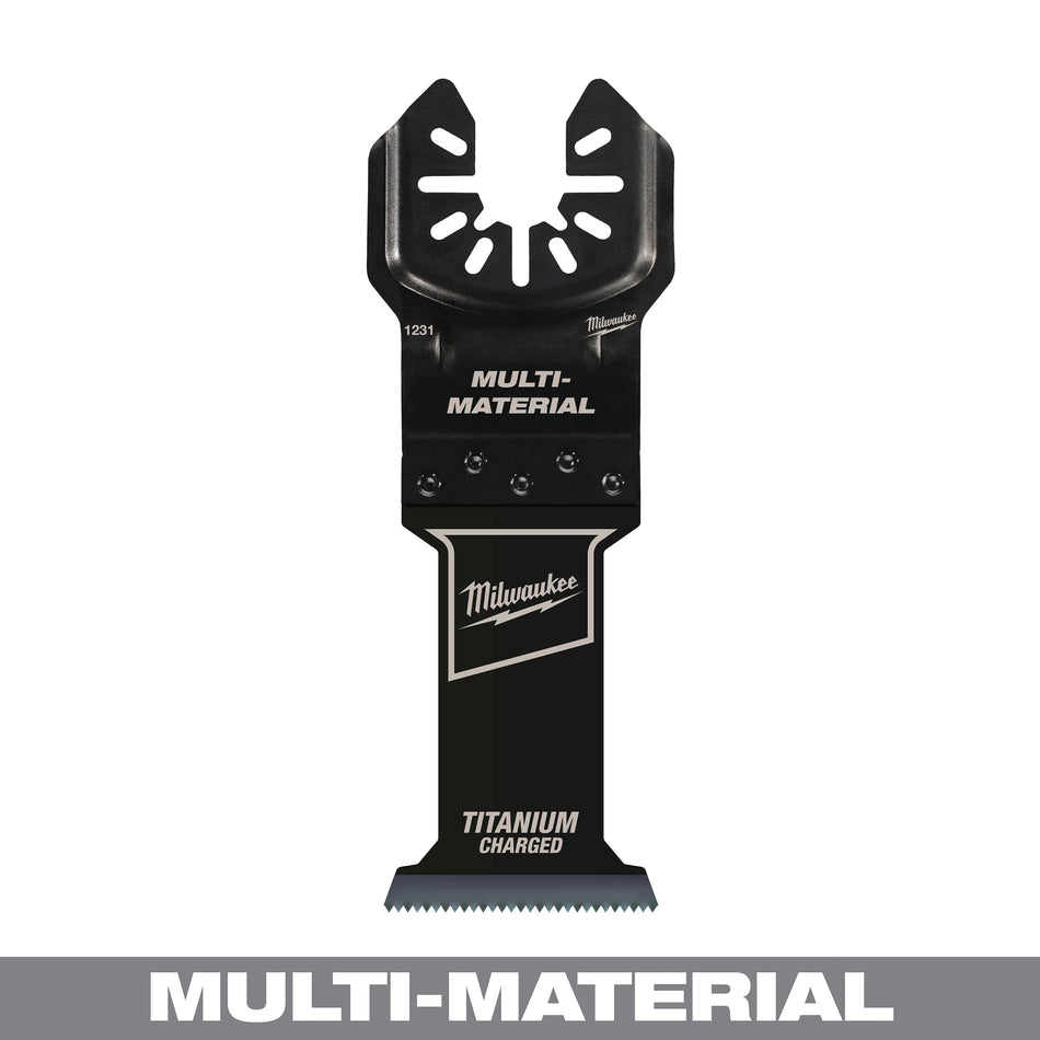 Milwaukee 49-25-1231, OPEN-LOK 1-3/8" TITANIUM ENHANCED BI-METAL MULTI-MATERIAL BLADE 1PK