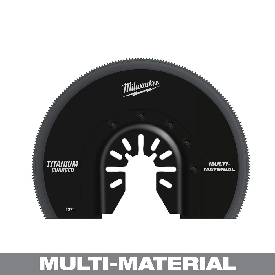 Milwaukee 49-25-1271, OPEN-LOK 3-1/2" TITANIUM ENHANCED BI-METAL SEGMENTED BLADE 1PK