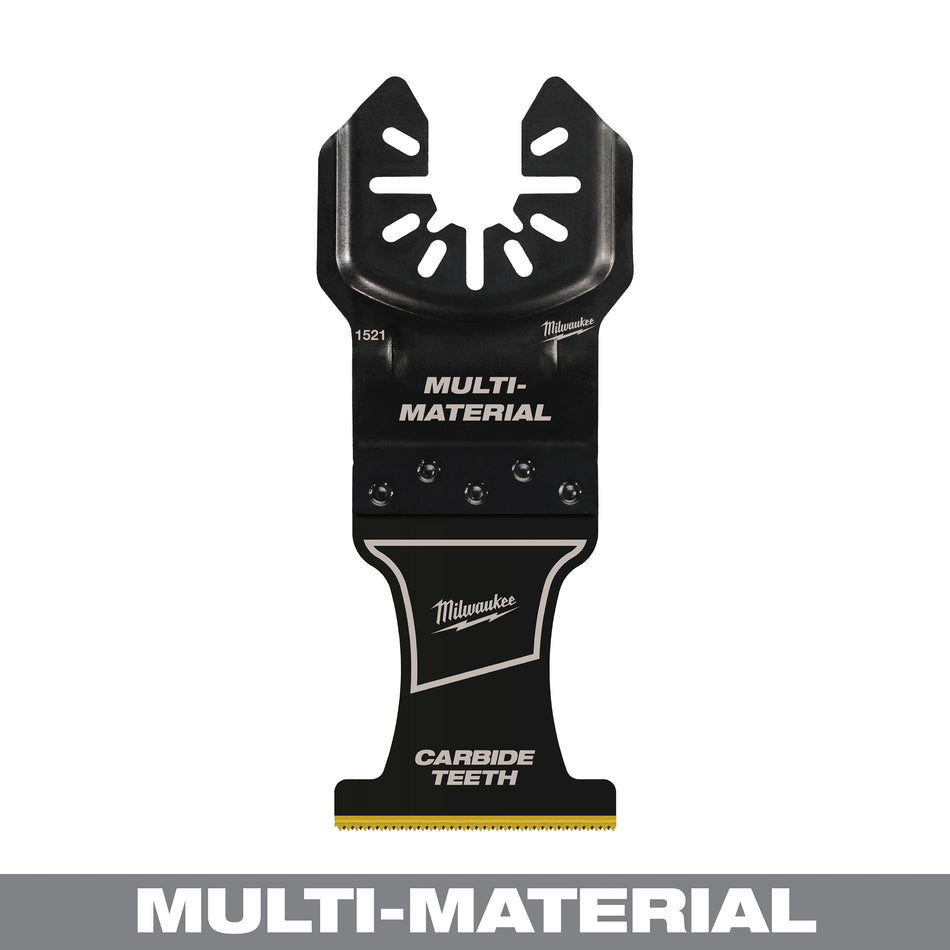 Milwaukee 49-25-1521, OPEN-LOK 1-3/8" TITANIUM ENHANCED CARBIDE TEETH MULTI-MATERIAL BLADE 1PK