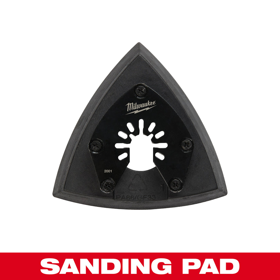 Milwaukee 49-25-2001, OPEN-LOK 3-1/2" TRIANGLE SANDING PAD 1PK