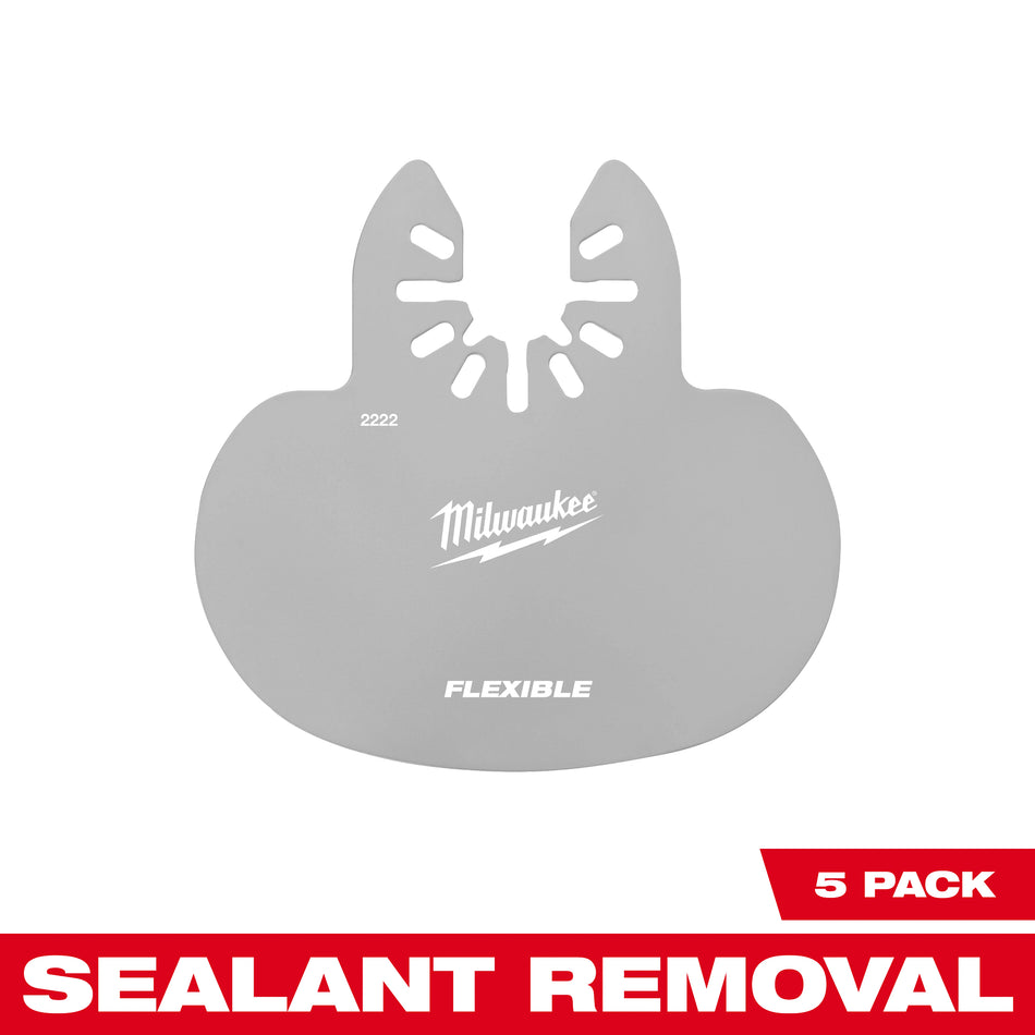Milwaukee 49-25-2222, OPEN-LOK MUSHROOM SEALANT SCRAPER BLADE 5PK
