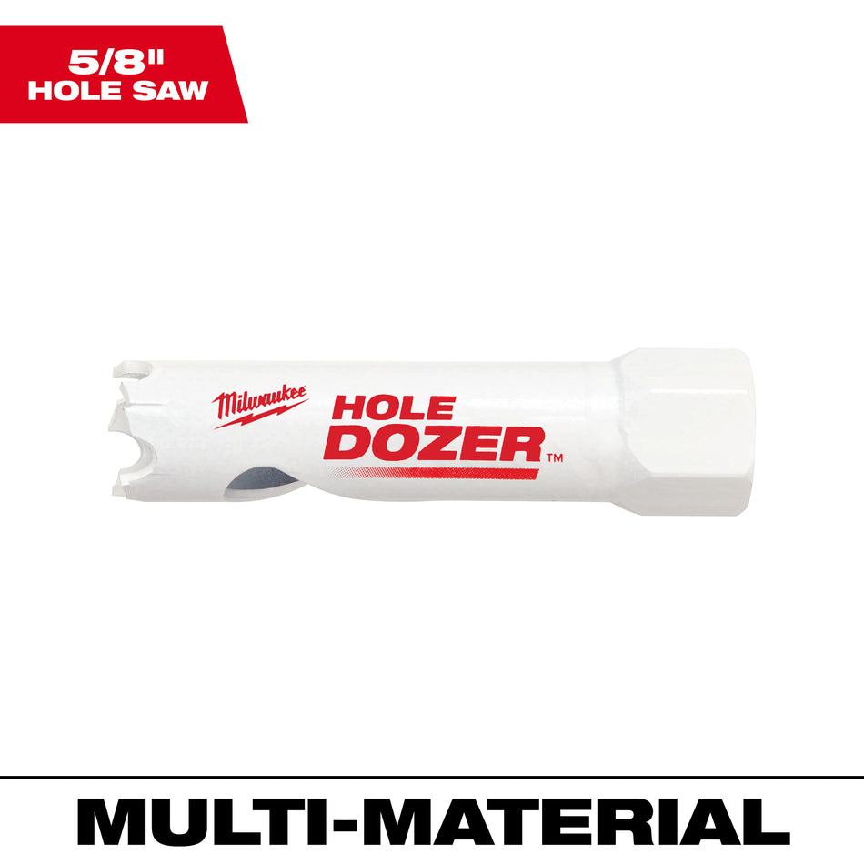 Milwaukee 49-56-0012, 5/8" Hole Dozer Bi-Metal Hole Saw
